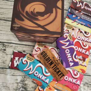 Caja tabletas Willy Wonka