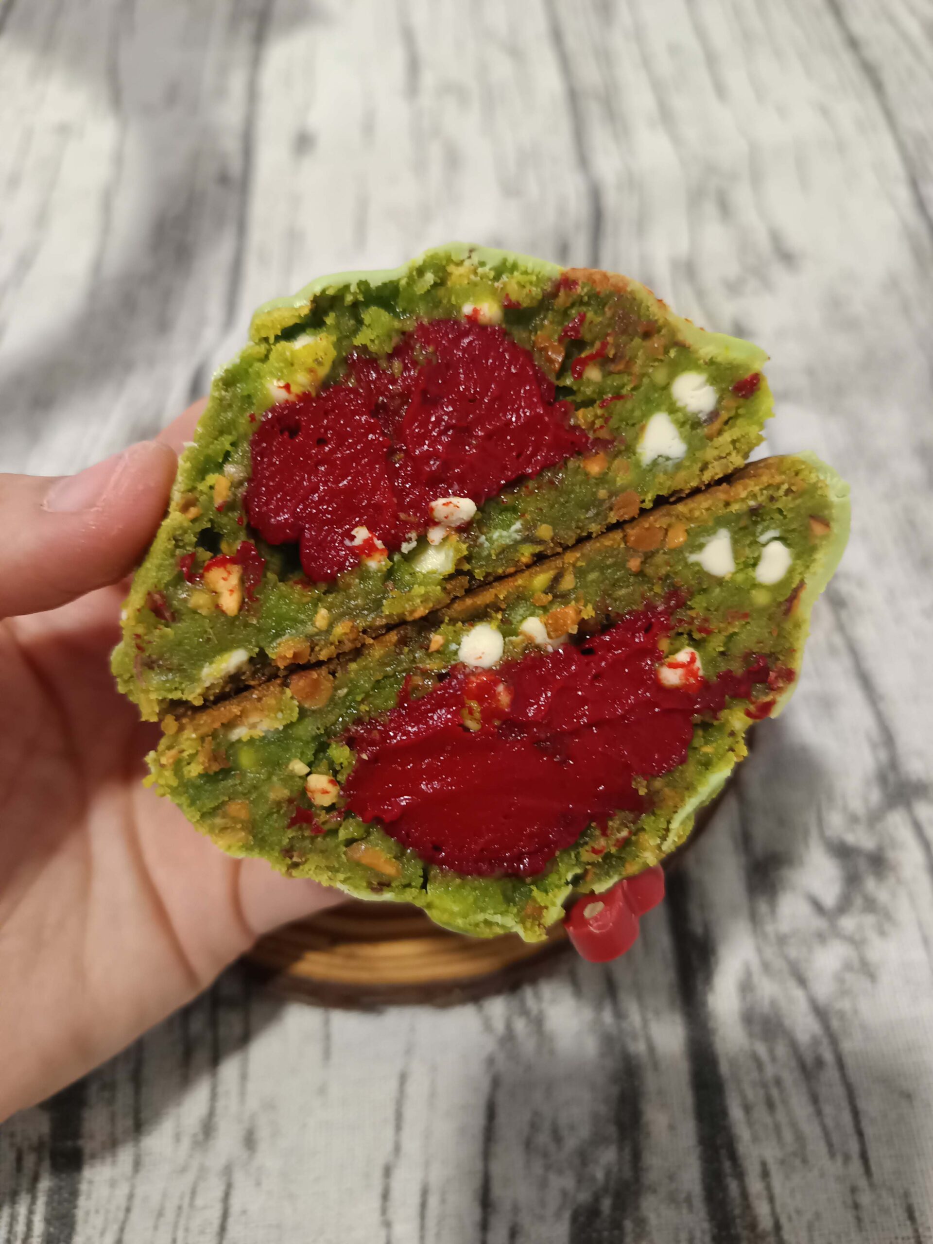 Grinch Heart Cookie - Imagen 2